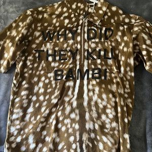 Burberry “why did they kill Bambi”